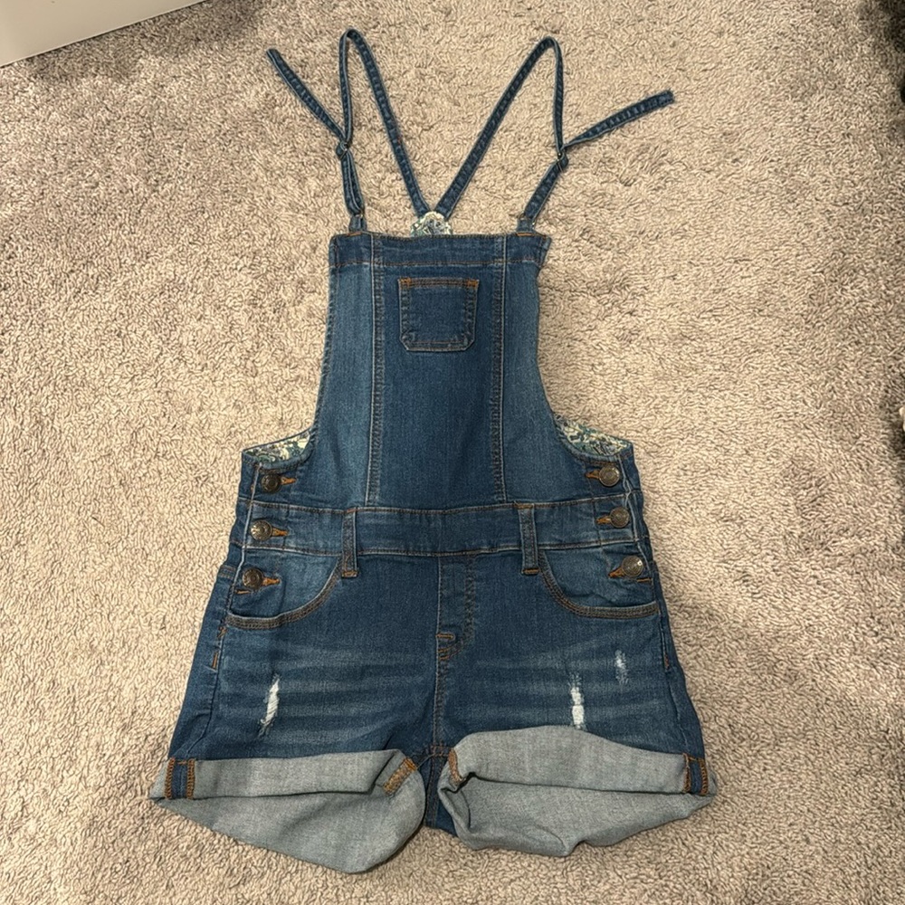 Denim overalls